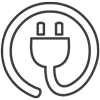 Power cord icon